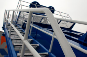 船舶・海上クレーンの手すり